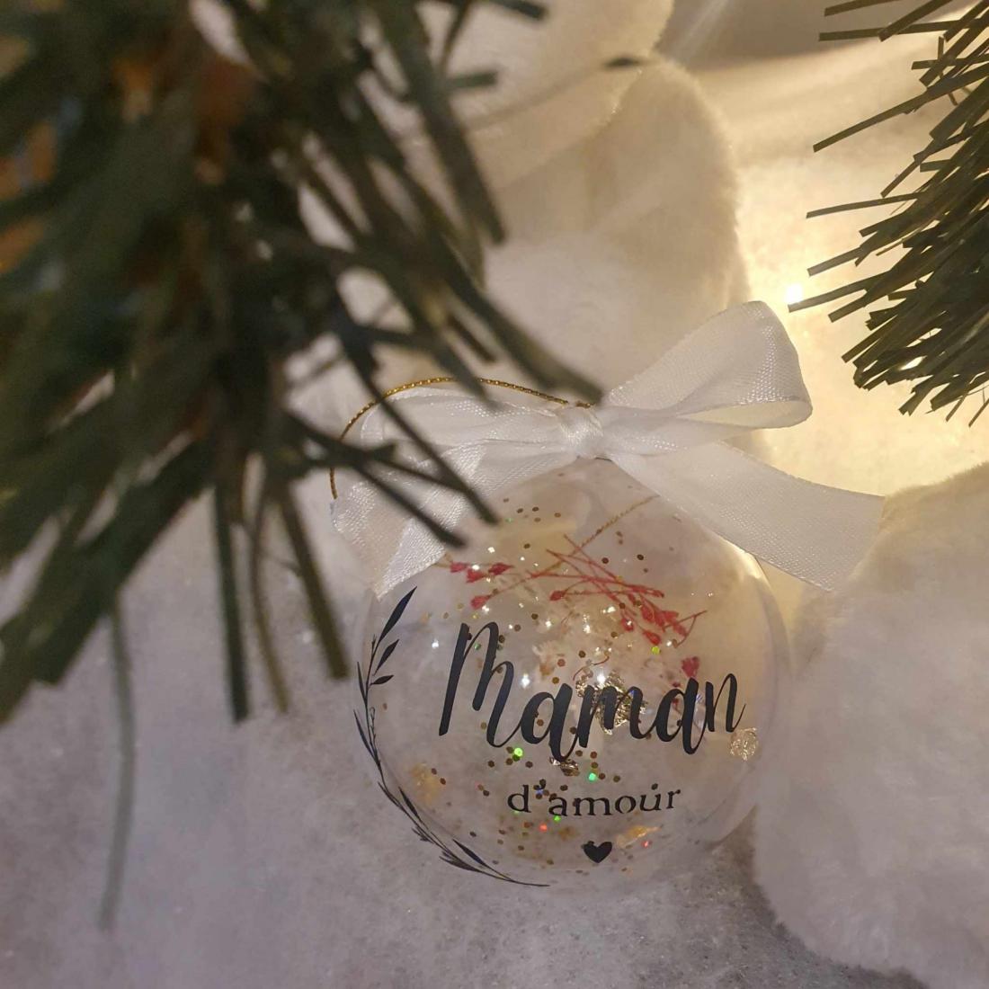 Boule de noël 'Maman d'amour'