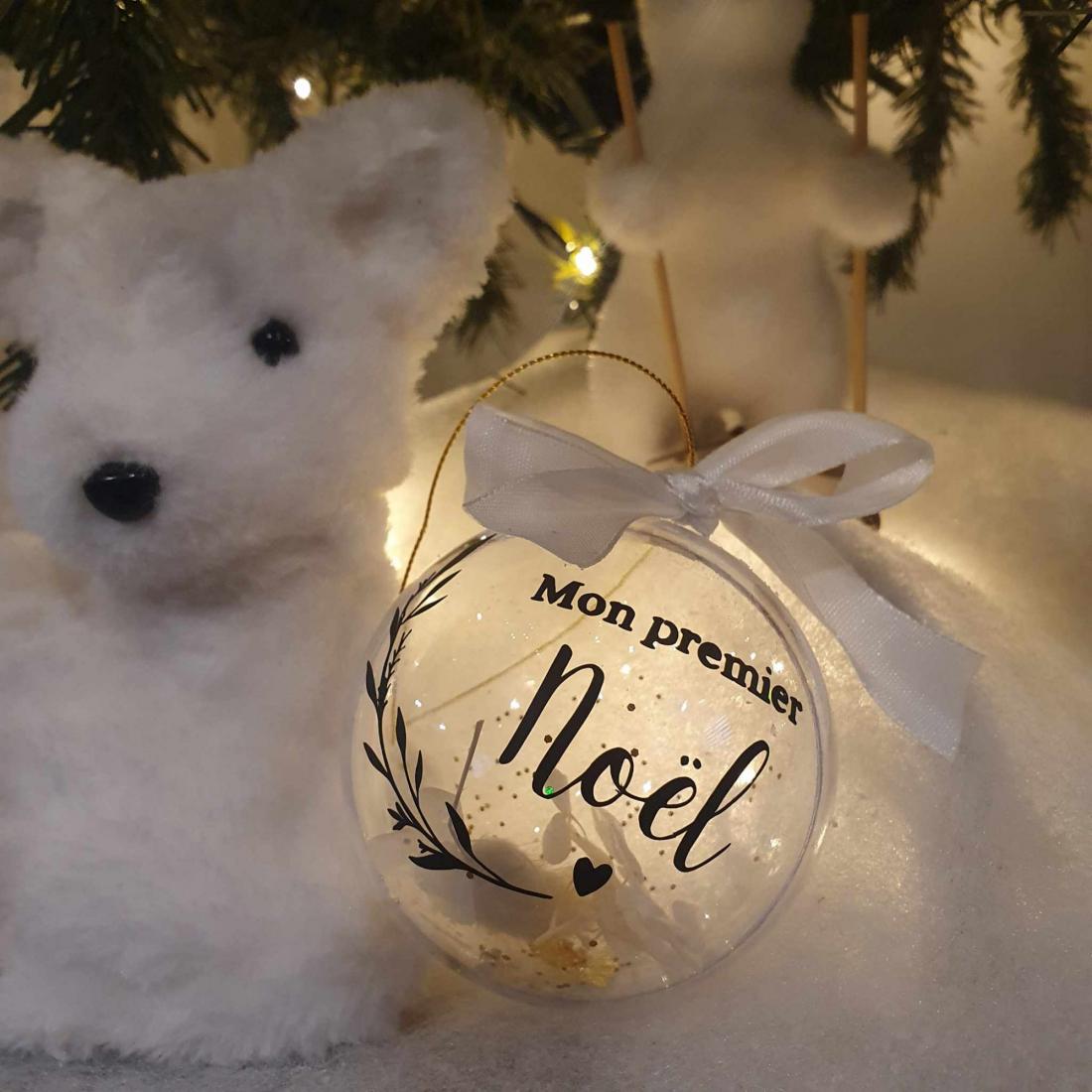 Boule de Noël 'Mon premier Noël'